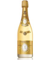 Louis Roederer Cristal 2013 iconic luxury Champagne bottle image.