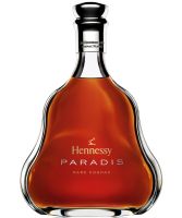 Hennessy Paradis Rare Cognac crystal decanter bottle image.