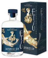 Etsu Pacific Ocean Water Japanese Gin limited edition bottle and gift box image.