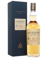 Auchroisk 25 Year Old Limited Edition 2016 Special Release Speyside single malt Scotch Whisky bottle and presentation box image.