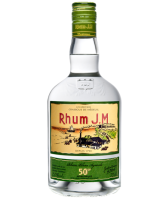 Rhum J.M Blanc white rhum agricole from Martinique bottle image.
