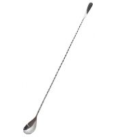 Mezclar long-handled cocktail stirrer in stainless steel product image.