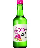 Jinro Plum Soju from South Korea bottle image.