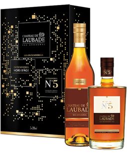 Château de Laubade Bas Armagnac Hors D'Age & No.5 Gift Box