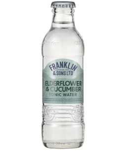Franklin & Sons Elderflower & Cucumber Tonic (20cl x 24)