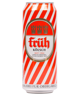 Fruh Kolsch Cans (Germany) 4.8% (50cl x 24)
