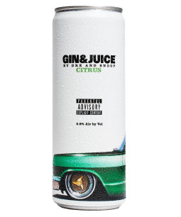 Gin & Juice By Dre and Snoop Citrus 5.9% 25cl Can