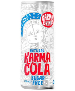 Karma Cola Sugar Free Cans (25cl x 24)