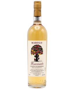 Marolo Monriondo Grappa di Barbera Affinata in Barriques