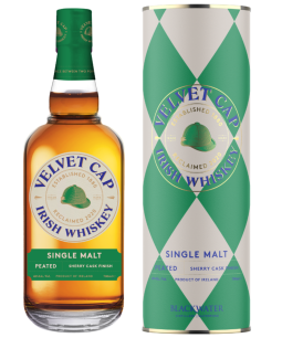 Velvet Cap Single Malt Irish Whiskey Peated Sherry Cask Finish