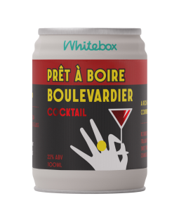 Whitebox Pret A Boire Boulevardier 22% 10cl Can